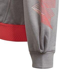 adidas Kinder UP2MV AEROREADY Loose Kapuzenjacke 116 in Grau