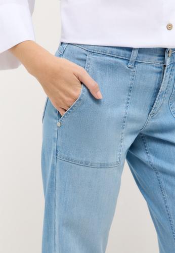 3502568-355 LIZ URBAN 38/28 WIDE LEG - Bleached Blue Used