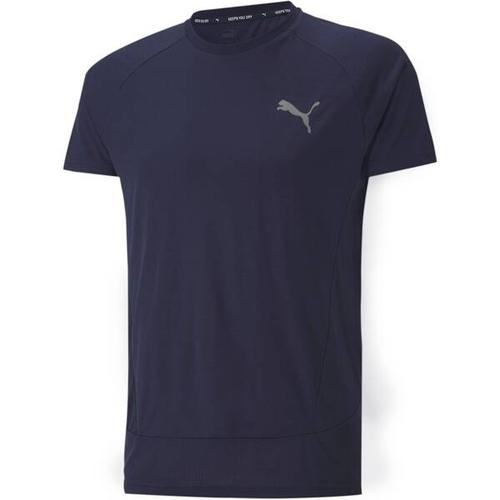 PUMA Herren Shirt EVOSTRIPE S in Blau