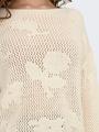 ONLSTACY LS O-NECK CC KNT M Normal geschnitten - Birch