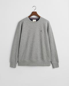 Shield Rundhals-Sweatshirt M - Grey Melange