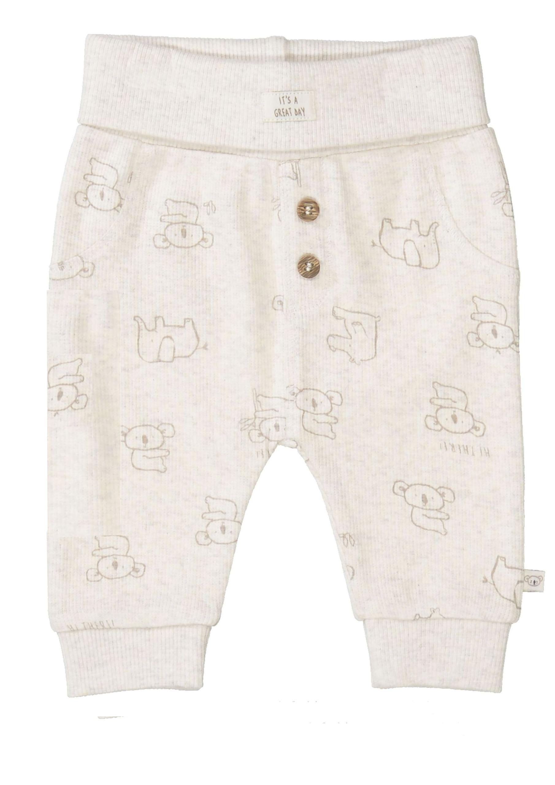 Kn.-Hose 62 - Cream Mel.aop