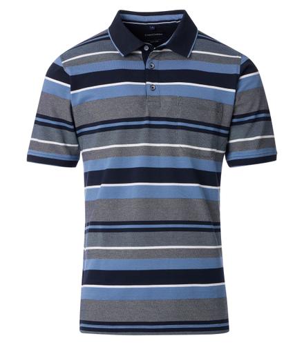 Polo-Shirt M - Blau
