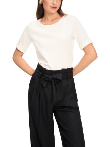 T-Shirt mit halblangem Ärmel 44 - Off-white
