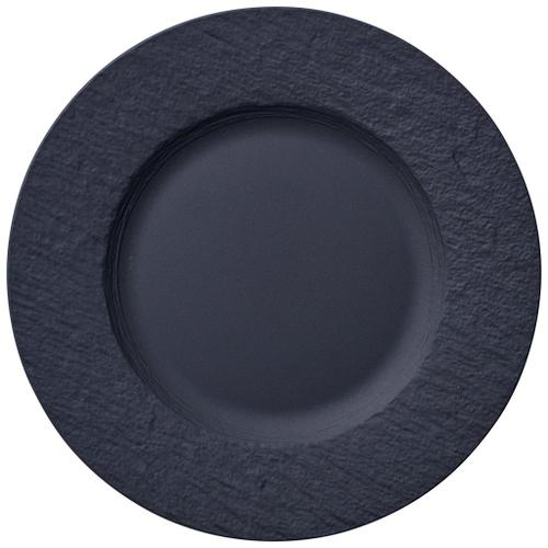 Villeroy und Boch Manufacture Rock Frühstücksteller 22cm - Schwarz