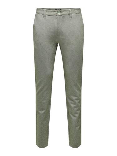 ONSMARK SLIM TAP 0209 MELANGE PANT NOOS 32/34 Verjüngter Slim Fit - Olive Night