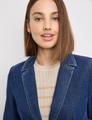Jeansblazer 36 Tailliert - Dark Blue Denim