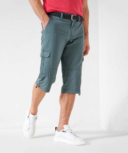 Style Bill 29U Cargo-Bermuda, Herrenhose, Französische Taschen, Safety-Tasche, Sportive Cargotaschen, Tunnelzug im Saum, Verdeckter Reißverschluss, Perfect Cut (niedrige Leibhöhe), Regular Fit, Gerader Beinverlauf - Bottle