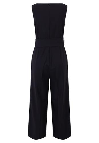 Jumpsuit Schwarz 46