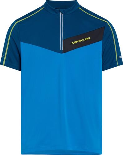 NAKAMURA Herren Shirt He.-Fahrrad-Trikot Nacero M M in Blau