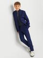 JJEJAXON JERSEY TROUSER NOOS JNR 152 Slim Fit - Medieval Blue