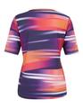 DOMINIQUE T-Shirt 42 - Fuchsia Red Print