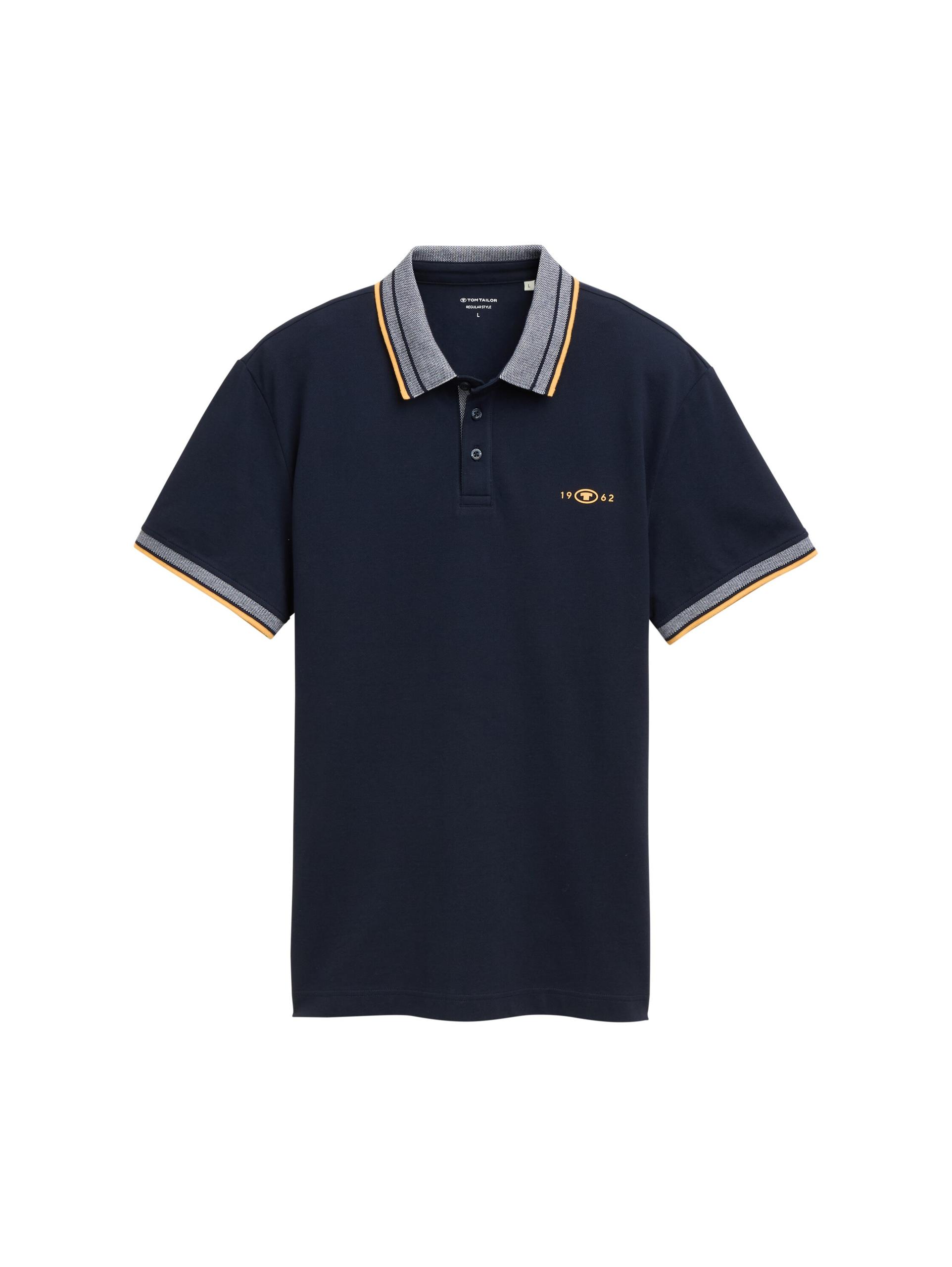 Piqué Poloshirt mit Stretch L Regular Fit - Sky Captain Blue