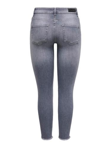 ONLBLUSH MID SKIN ANK RW DNM TAI270 NOOS XS/32 Skinny Fit - Medium Grey Denim