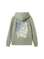 Hoodie mit Bio-Baumwolle 152 Regular Fit - Pale Green