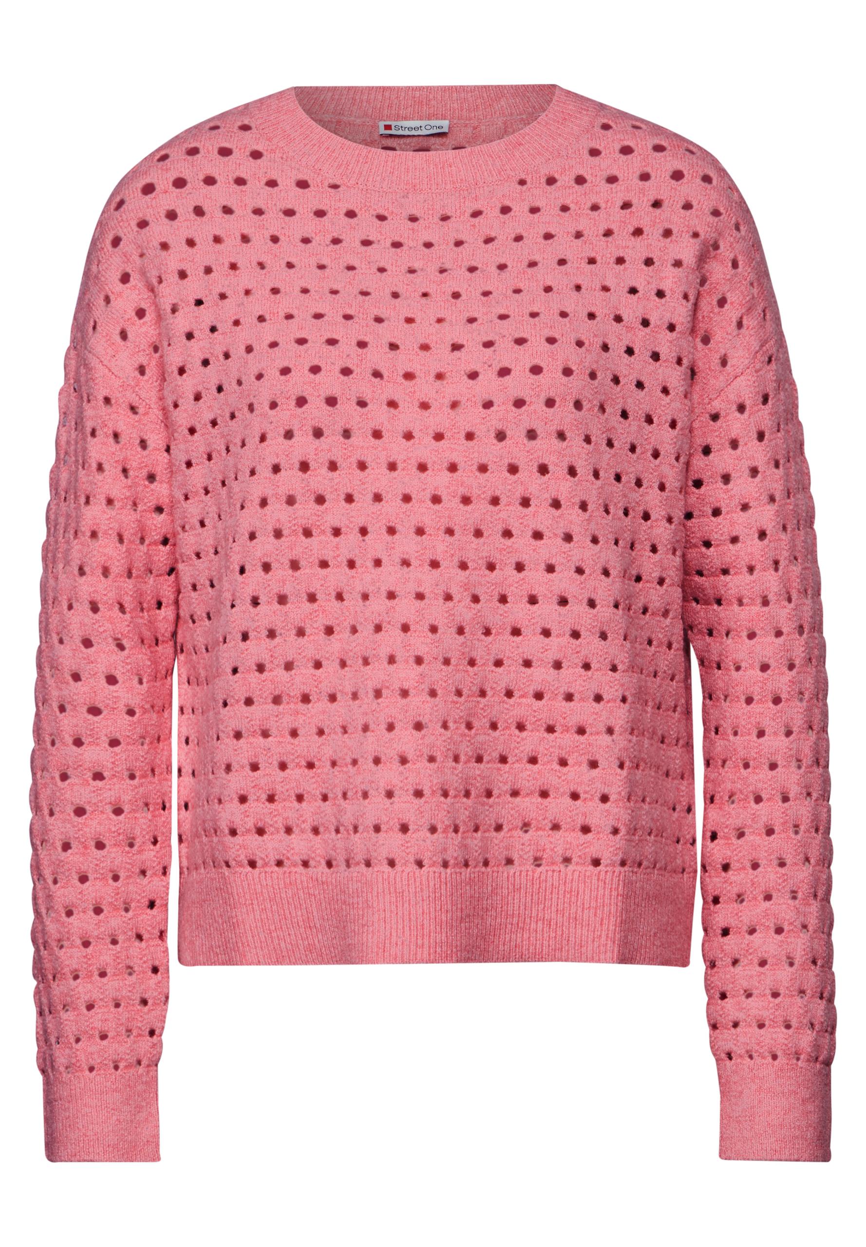 Strukturpullover 38 - Sugar Coral Mel.
