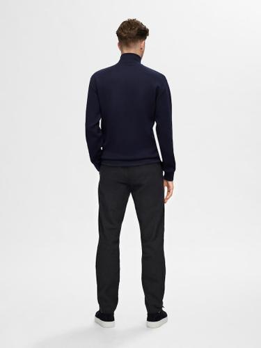 SLH175-SLIM MILES BRUSHED PANTS W NOOS Schwarz 31/34