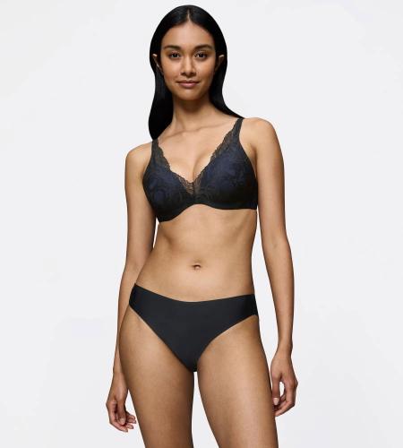 Body Make-Up Illusion Lace Highleg Tai Schwarz 44