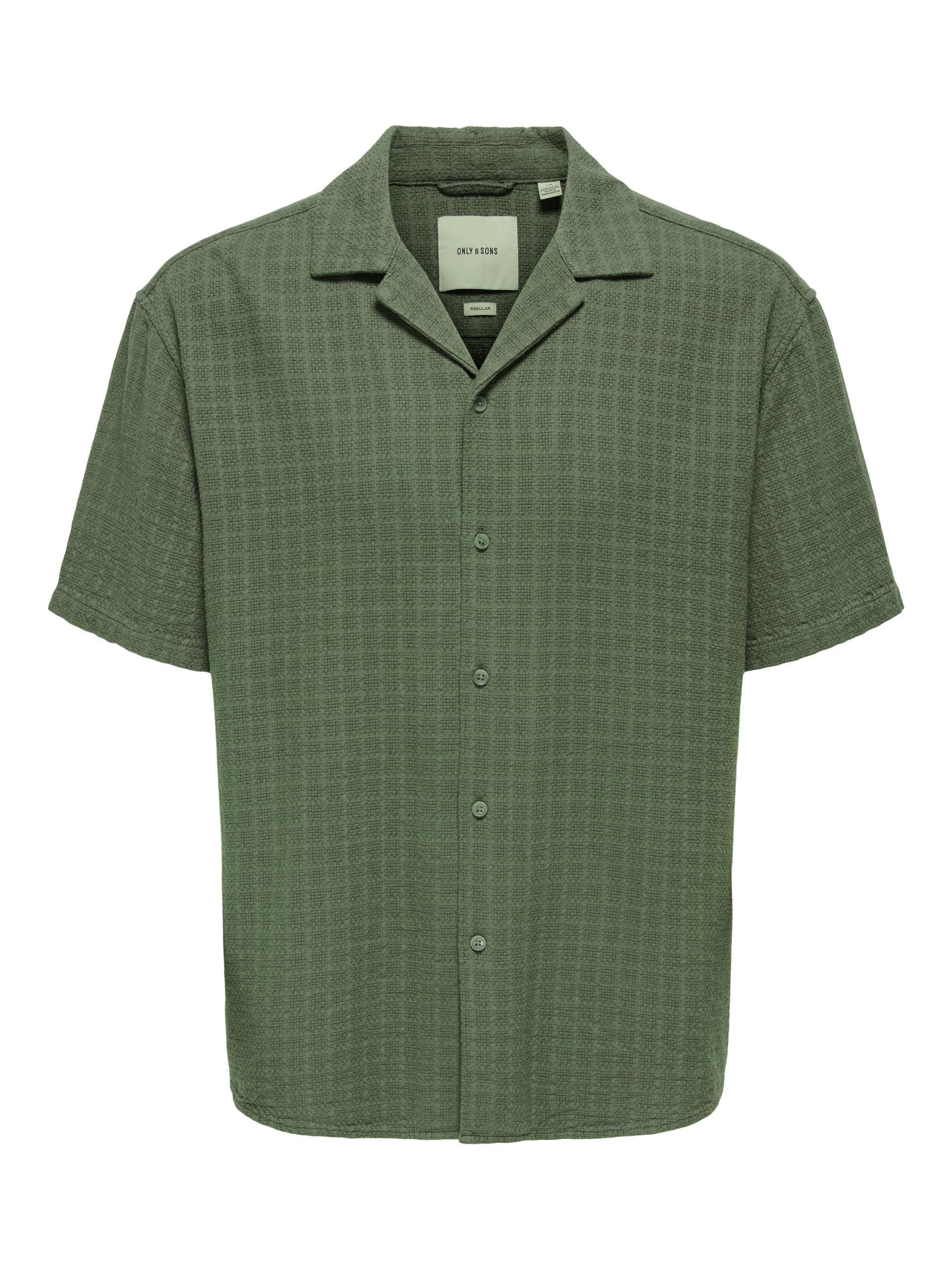 ONSLATHAM REG RESORT STRUC 0257 NOOS L Normal geschnitten - Dusty Olive