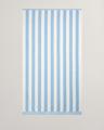 Strandtuch mit Blockstreifen 100X180 - Fresh Blue