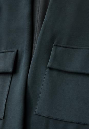 Silk-Look Jacke Grün 40