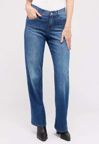 3502500-3358 LIZ 44/30 WIDE LEG - Mid Blue Used
