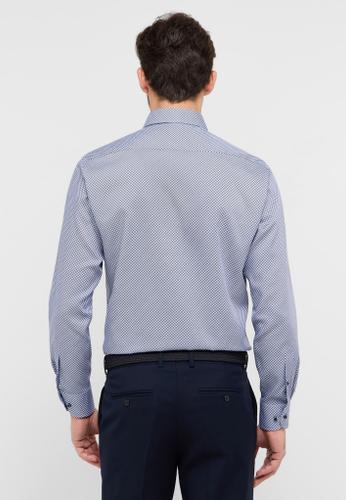 Hemd Twill Langarm Blau 44/Langarm - 65cm