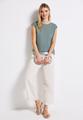 Shirt mit Häkeldetails 38 - Arona Blue