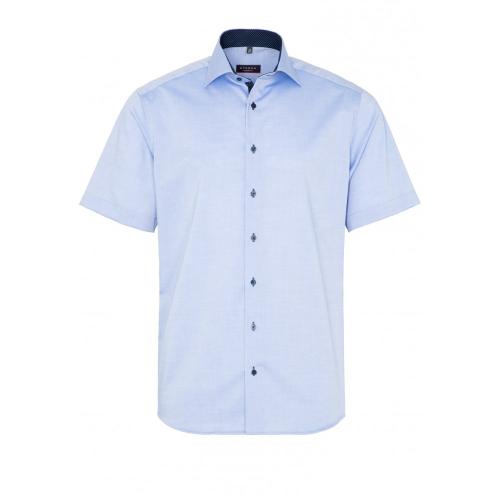 Hemd Pinpoint Kurzarm 39/Kurzarm MODERN FIT - Blau