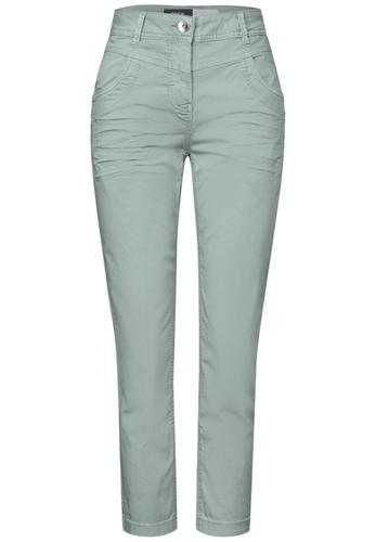 Hose im Casual Fit 27/7/8 Hosen - Cool Salvia Green