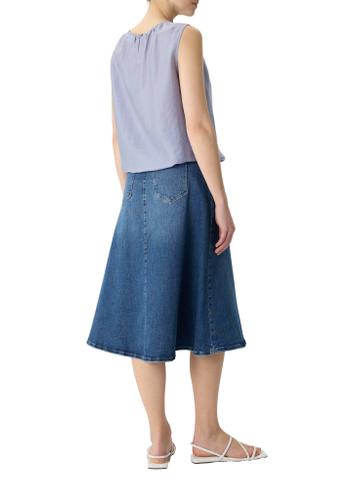Bluse 34 - Blau
