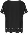 Pullover 1/2 Arm 38 - Schwarz