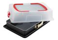 Rechteck-Springform Back-Idee 38 x 25 cm mit Haube