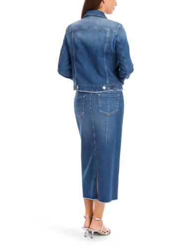 Jeansjacke in Denim - "Rethink Together" 46 - Blue Denim
