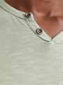 JJESPLIT NECK TEE SS NOOS L Normal geschnitten - Iceberg Green