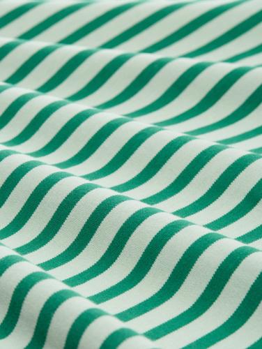Langarmshirt mit Streifenmuster XL Regular Fit - Tonal Green Stripe