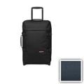 EASTPAK Rollkoffer "Tranverz S Upper East Stripe" - in Grau