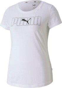 PUMA Damen Shirt Rebel Graphic XS in Grau