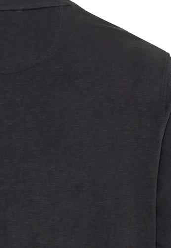 Henleyshirt aus nachhaltigem Organic Cotton Grau XL