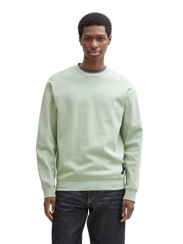 Piqué Sweatshirt XL Regular Fit - Fresh Mint Green