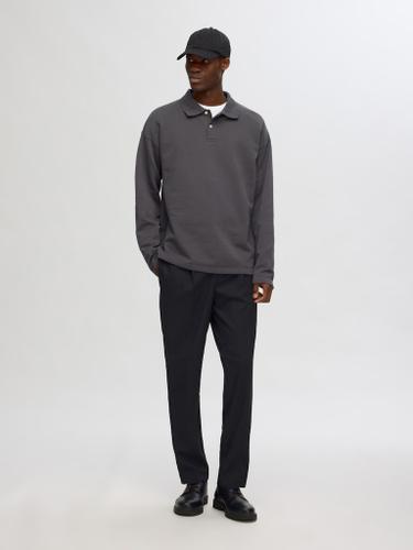 SLH190-REG TAPERED LEROY PLEAT PANT NOOS Schwarz XL