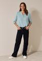 Bluse in Unifarbe M - Cool Salvia Green