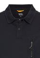 Kurzarm Poloshirt mit Cooling Effekt Blau XL