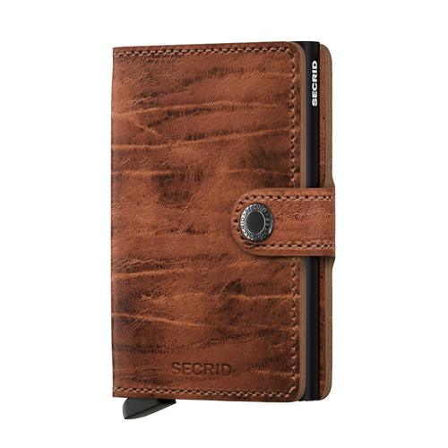 Secrid Kartenetui Portemannaie Miniwallet RFID Braun