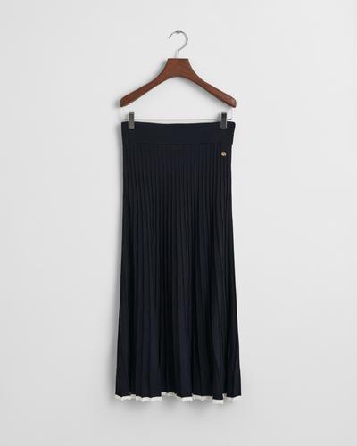 Strickrock aus Viskose S - Evening Blue