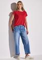Shirt mit Spitzendetail 36 - Glory Red