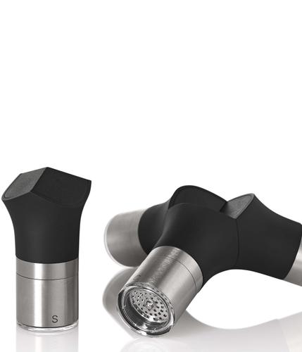 Magnetische 4in1 Mühle GIANT, für Pfeffer, Salz und Chili, Ceramic Mahlwerke CeraCut®