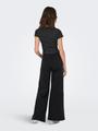 ONLEMMA STRIPE S/S TOP JRS M Normal geschnitten - Black