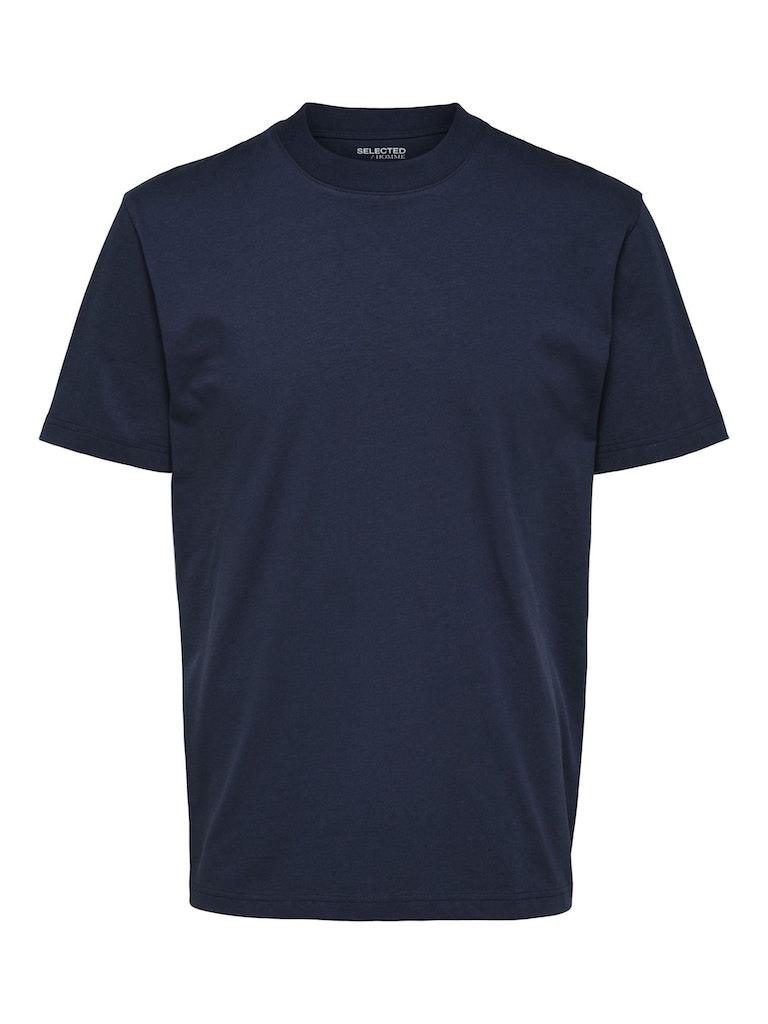 SLHCOLMAN SS O-NECK TEE NOOS Blau M
