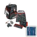 Step by Step 5-tlg. Schulranzenset Space 20 Liter Blau|mehrfarbig